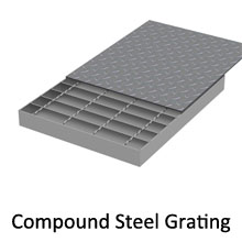 compound steel grating