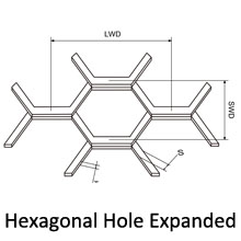 hexagonal hole expanded