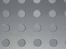 D 10 mm 90 Degree Round Hole Perforated Metal Sheets